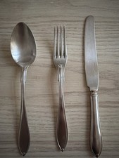 Set posate in argento vintage