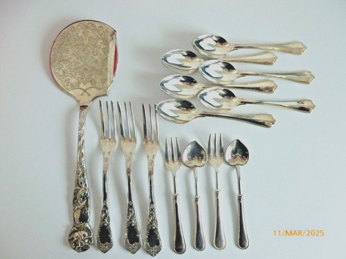 Posate argento 800 - in,