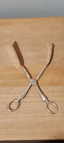 Pinza per dolci argento 800 - pinza,