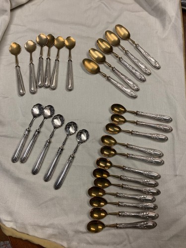 Posate argento 800 da - in,