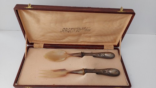 Set posate argento 800 - posate,