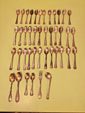 48 posate in argento 1000/800