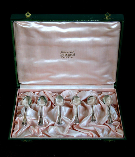 Set vecchi cucchiaini da - a3, 6