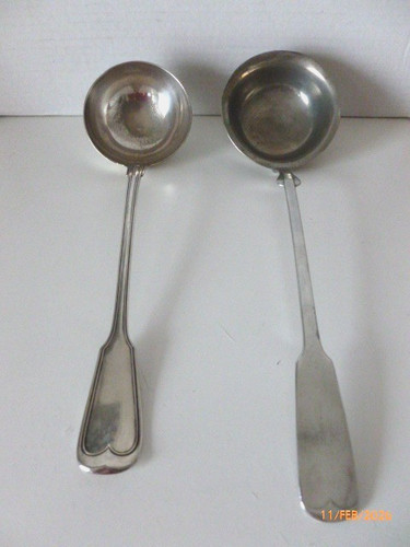 Mestolo argento alpacca e - in,