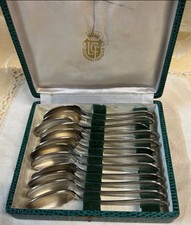 Set Cucchiaini In Argento 18